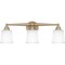 Quoizel Cecilia Bath 3 Lights Bronze Gold CEC8624BGD - alternate 1